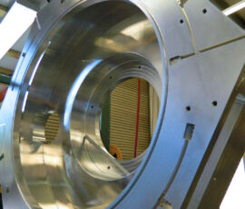 Machined Vacuum Chamber by Burhoe Machine Works, LLC. Sonora California