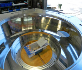 Machined Vacuum Chamber by Burhoe Machine Works, LLC. Sonora California